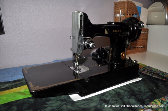 Singer Featherweight Side View