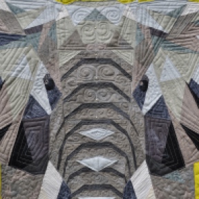 Elephant quilting detail