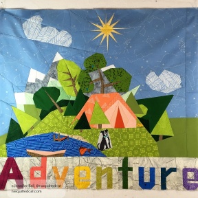 "Camping" center block with "Adventure"
